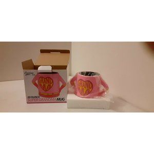 Super Grandma 20oz Coffee Tea Mug Gift Grandparents Day Novelty Boxed